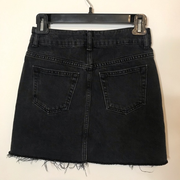 TopShop Moto Jean Skirt - Picture 5 of 5